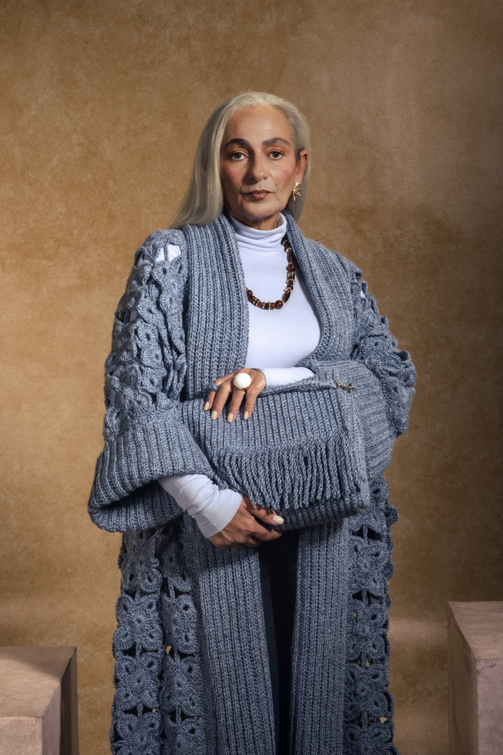 Smoky Blue Bag - Image 4