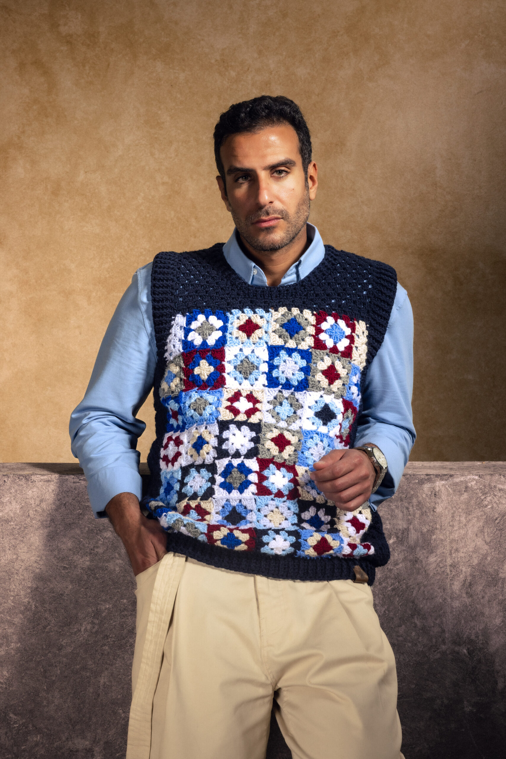 Timeless Squares Vest - Image 4