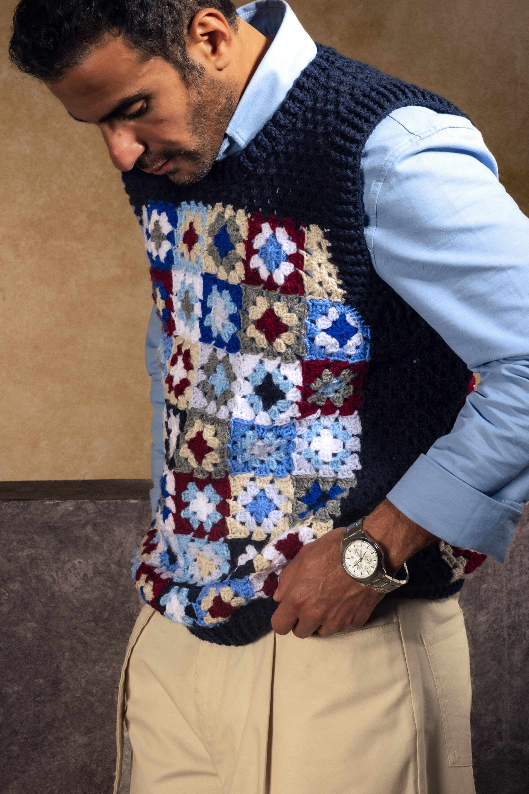 Timeless Squares Vest - Image 3