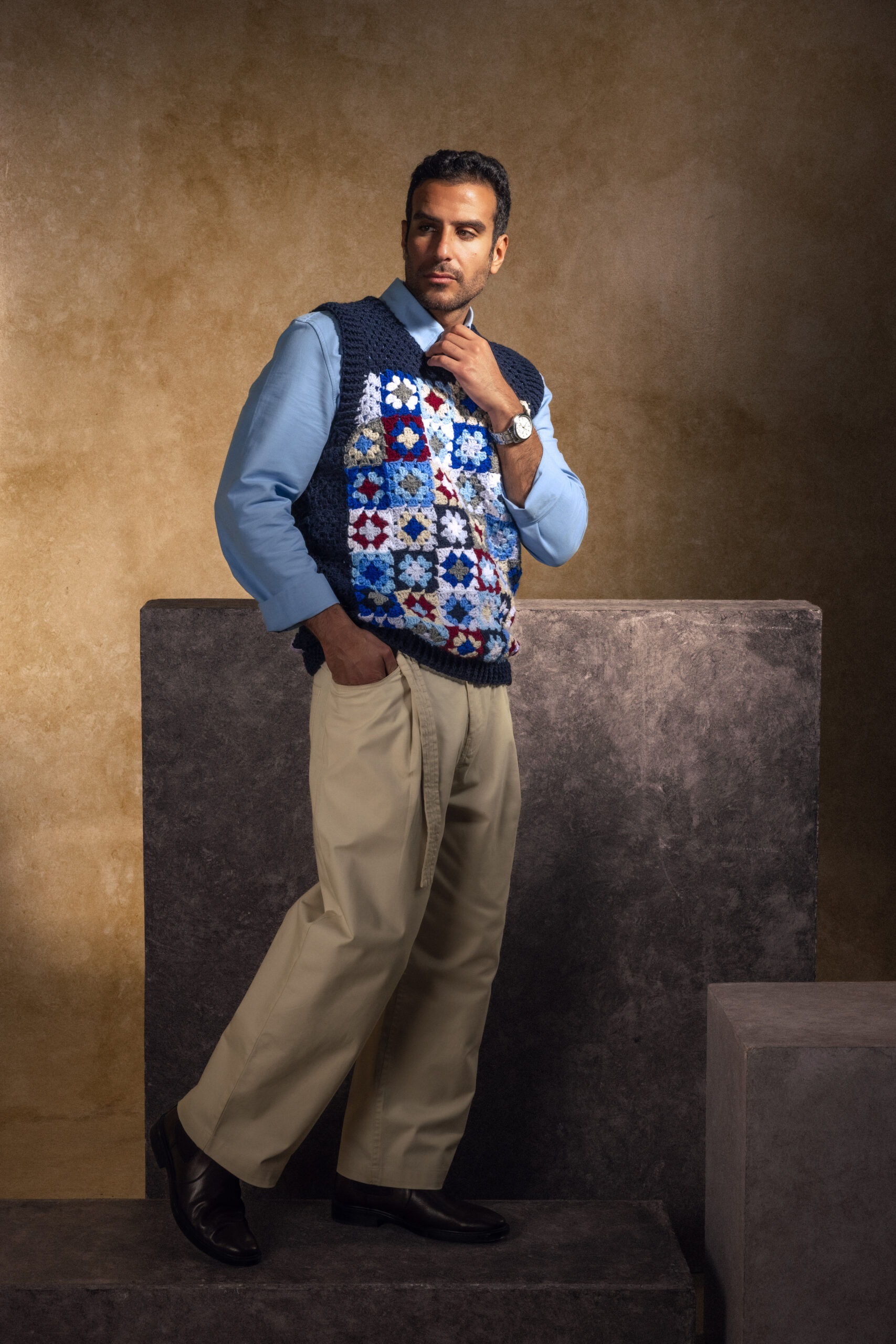 Timeless Squares Vest - Image 2